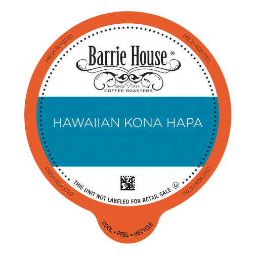 Barrie House Kona Blend Single Serve Coffee