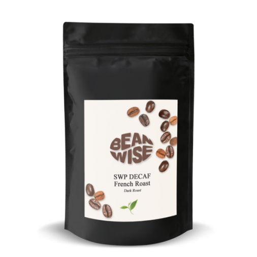 Beanwise Decaf Swp French Roast Coffee Beans (8oz)