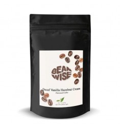 Beanwise Decaf Vanilla Hazelnut Cream Flavoured Coffee Beans (8oz)