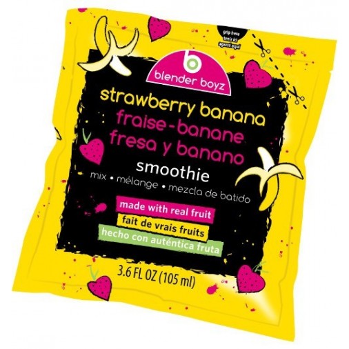 Blender Boyz Smoothie Strawberry Banana 4 X 3.6oz