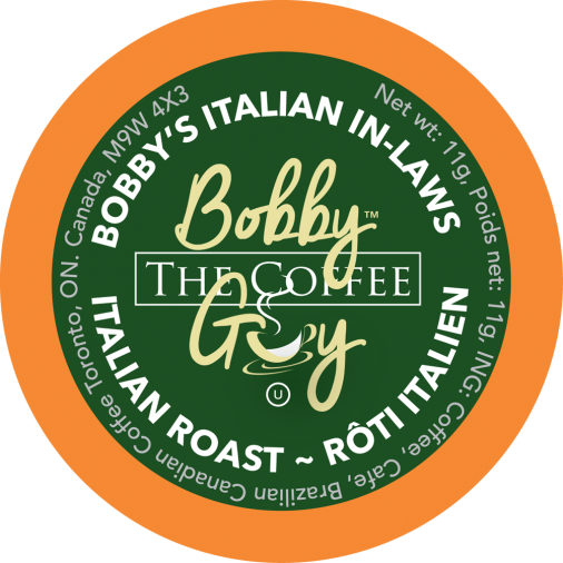 Bobby's Italian Roast Single Serve Coffee
