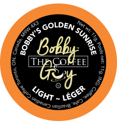 Bobby's Golden Sunrise Single Serve Coffee