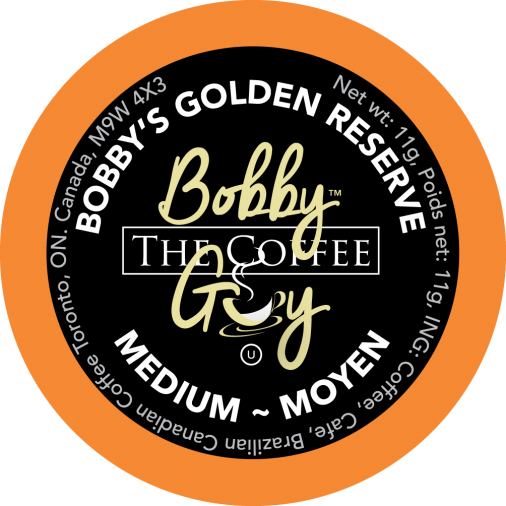 Bobby's Golden Reserve Single Serve Coffee