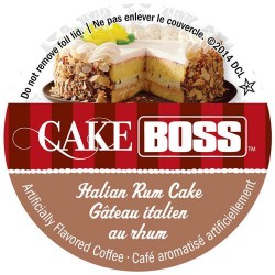 Cake Boss Italian Rum Cake Coffee