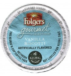 Folgers Vanilla Biscotti Coffee