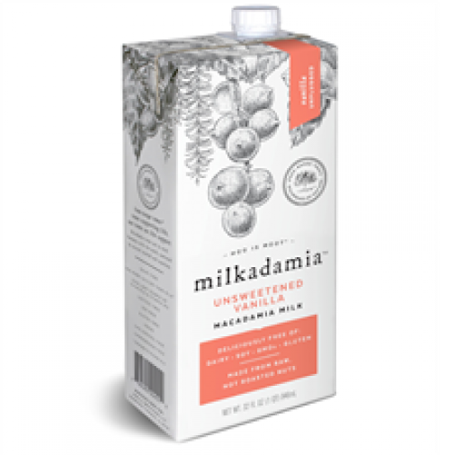 Milkadamia Unsweetened Vanilla Macadania Milk (946ml)