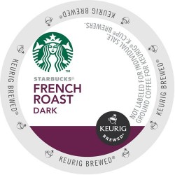 Starbucks French Roast, Single Serve Coffee
