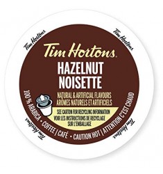 Tim Hortons Hazelnut 12, Single Serve Cups