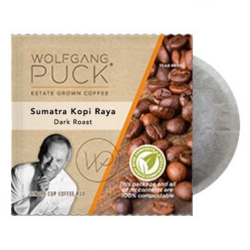 Wolfgang Puck Sumatra Kopi Raya Coffee Pods